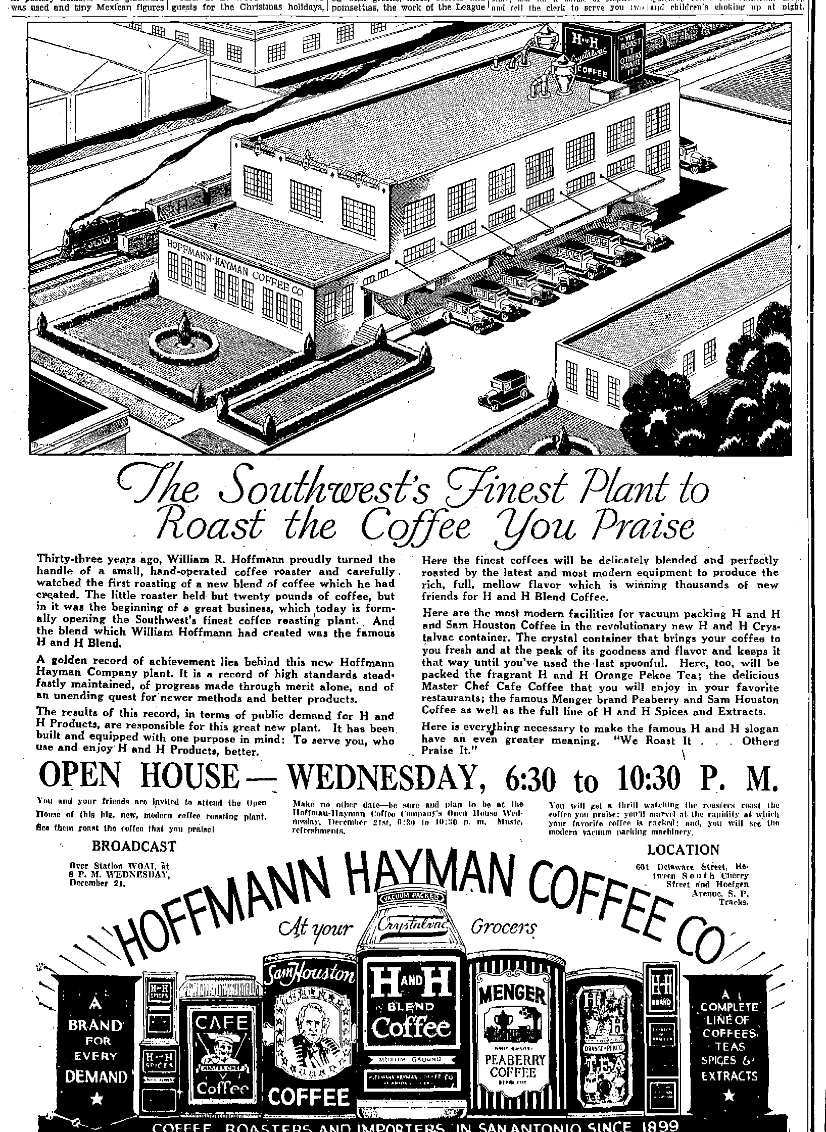 San Antonio Light on Dec 20, 1932